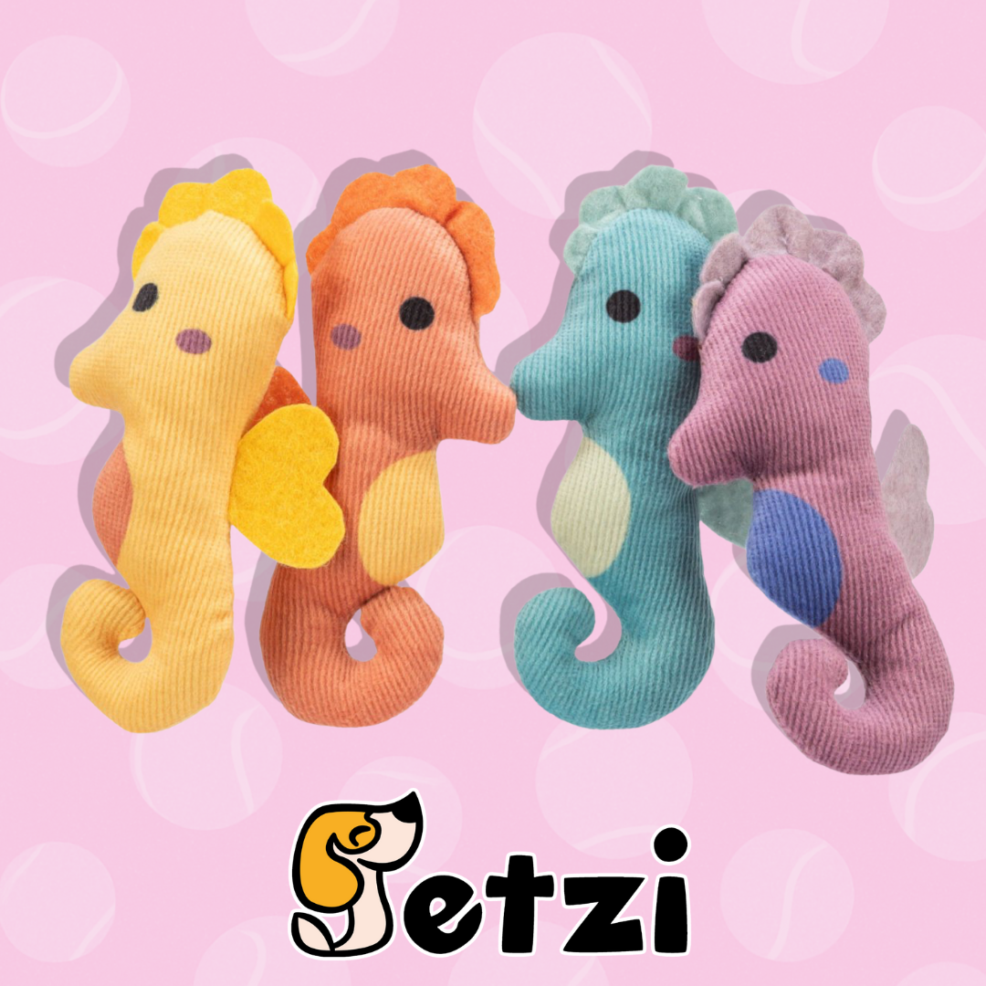 TRIXIE KOT KONIK MORSKI ZABAWKA, PLUSZ, 11 CM, Z KOCIMIĘTKĄ