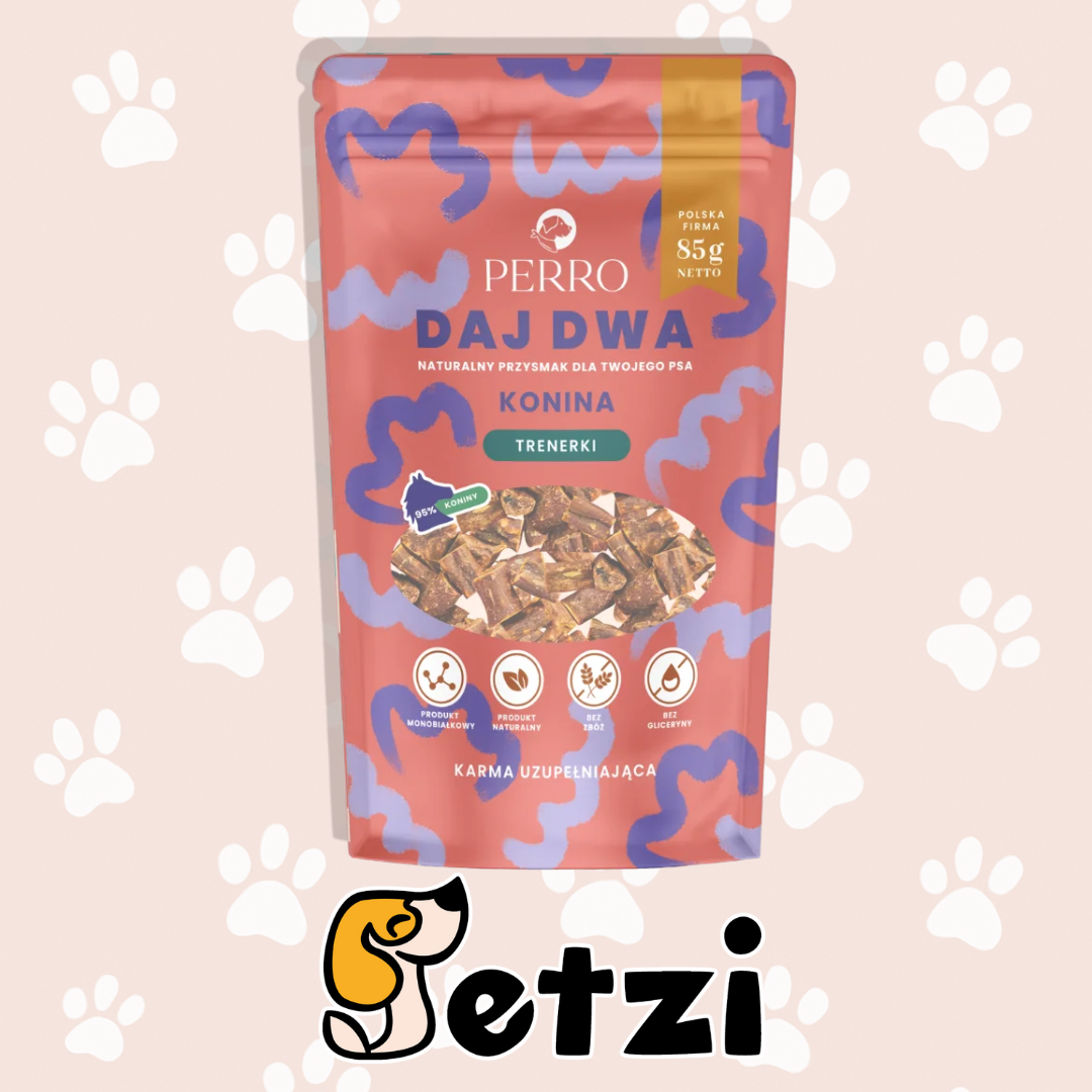 PERRO DAJ DWA – TRENERKI DLA PSA, 85G – RÓŻNE SMAKI