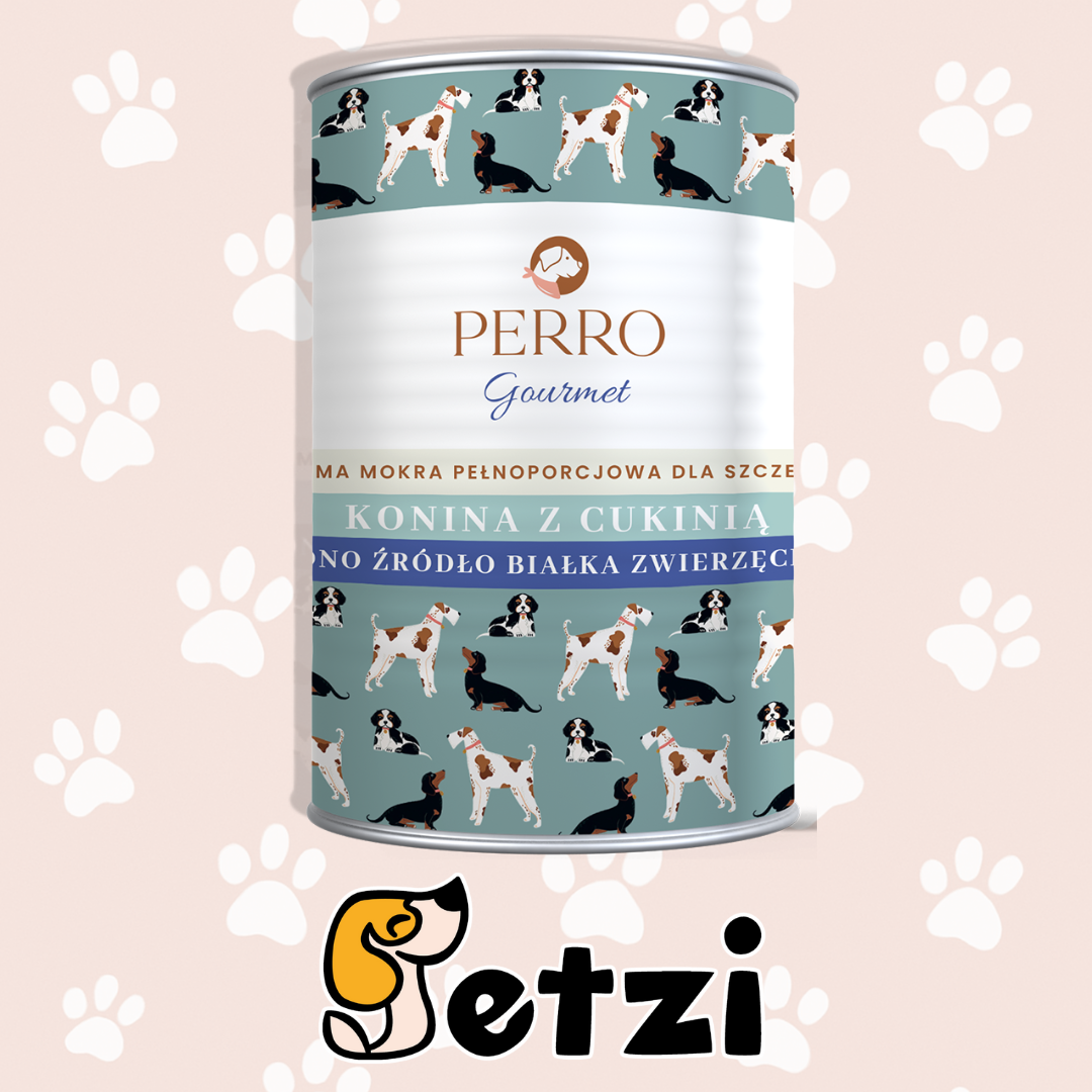 PERRO GOURMET KARMA MOKRA DLA SZCZENIĄT – RÓŻNE SMAKI I ROZMIARY