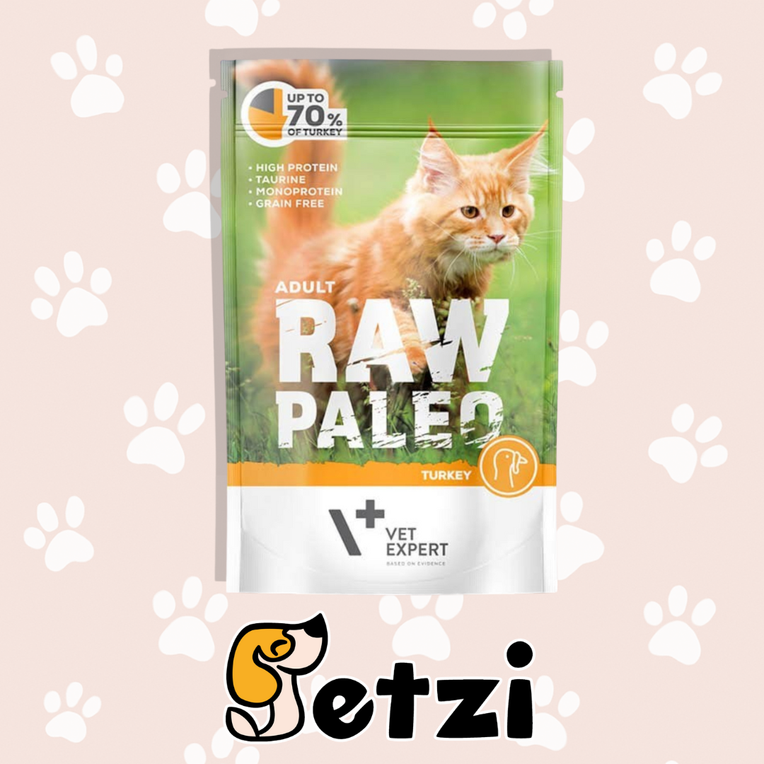 RAW PALEO KARMA MOKRA DLA KOTA - RÓŻNE RODZAJE