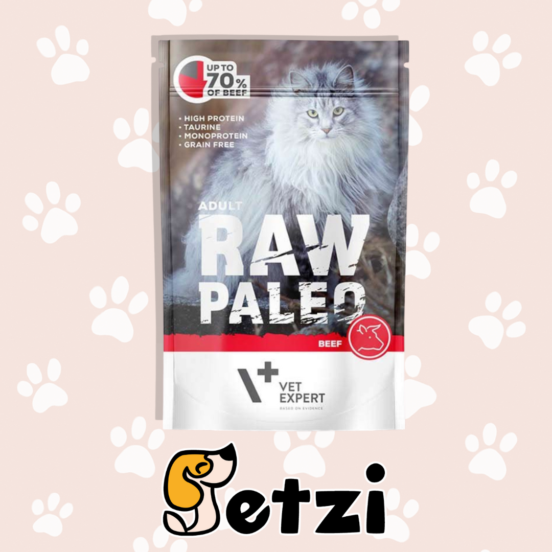 RAW PALEO KARMA MOKRA DLA KOTA - RÓŻNE RODZAJE