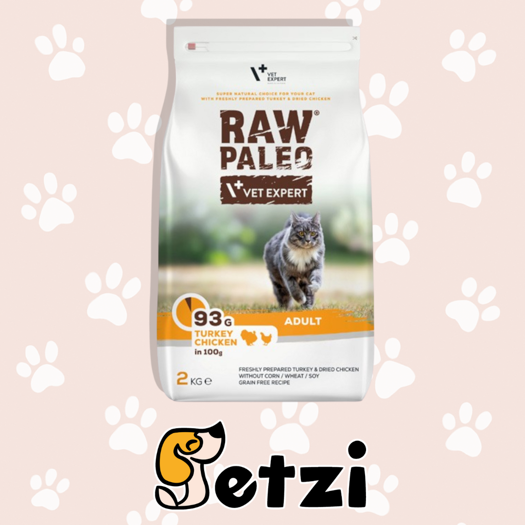 RAW PALEO KARMA SUCHA DLA KOTA - RÓŻNE ROZMIARY