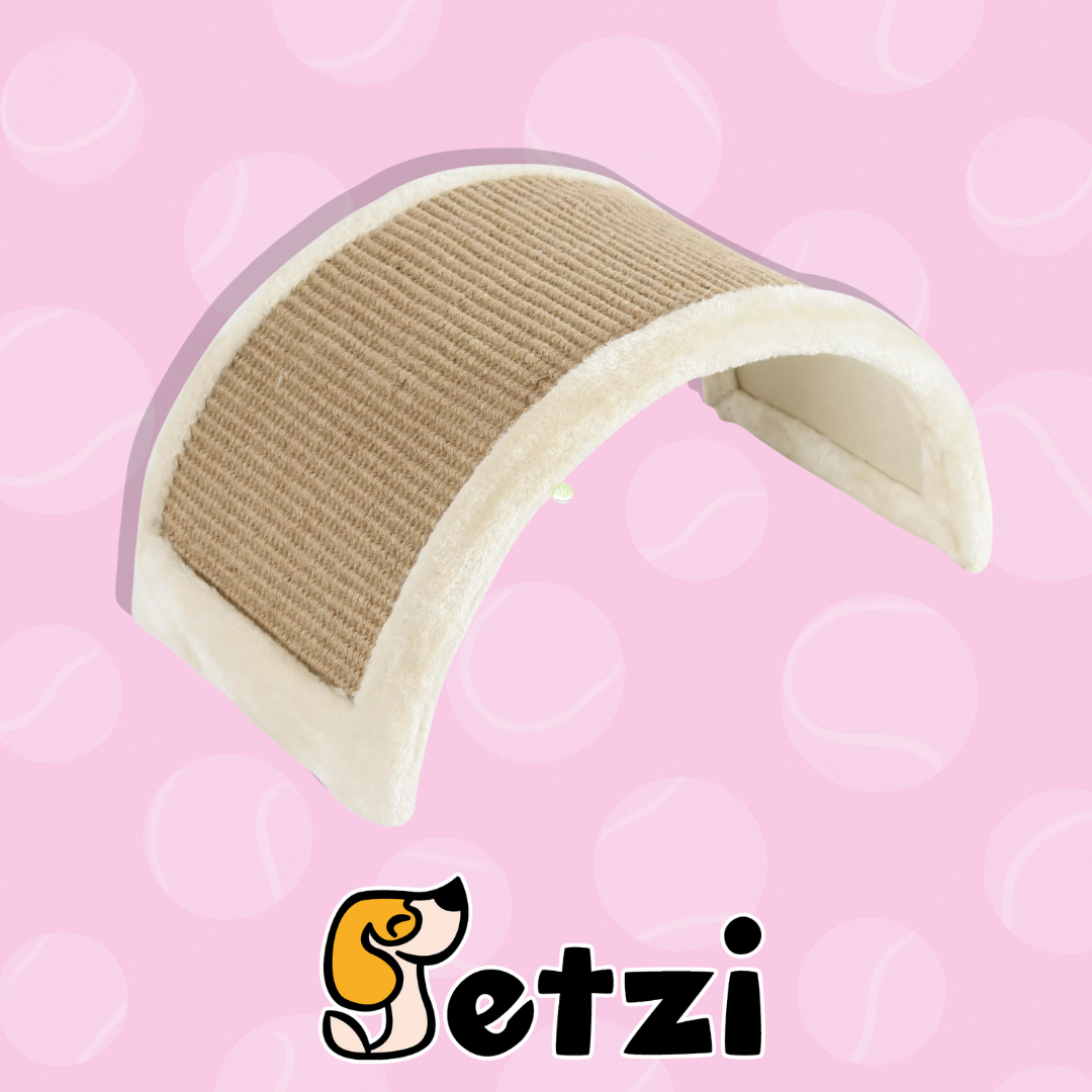 ZOLUX SIZAL ŁUK DRAPAK DLA KOTA, BEŻ, 43X25X21CM