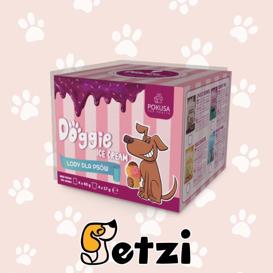 POKUSA DOGGIE ICE CREAM LODY DLA PSÓW