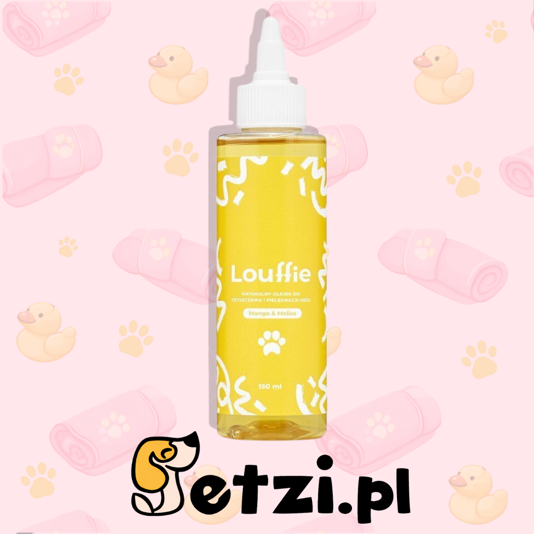 LOUFFIE NATURALNY OLEJEK DO CZYSZCZENIA I PIELĘG NACJI USZU 150ML