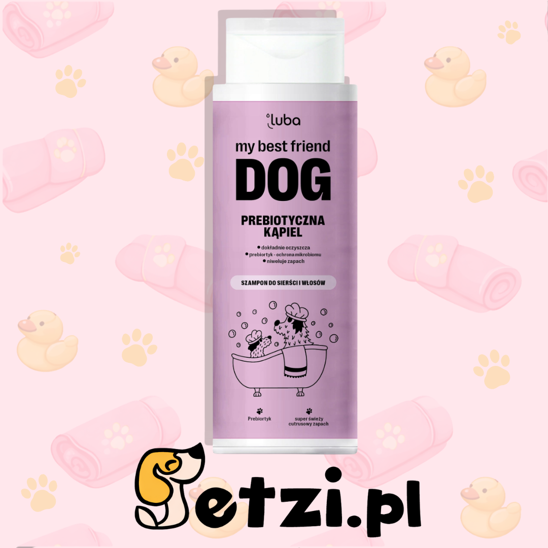 LUBA MY BEST FRIEND DOG PREBIOTYCZNA KĄPIEL SZAMPON 400ML