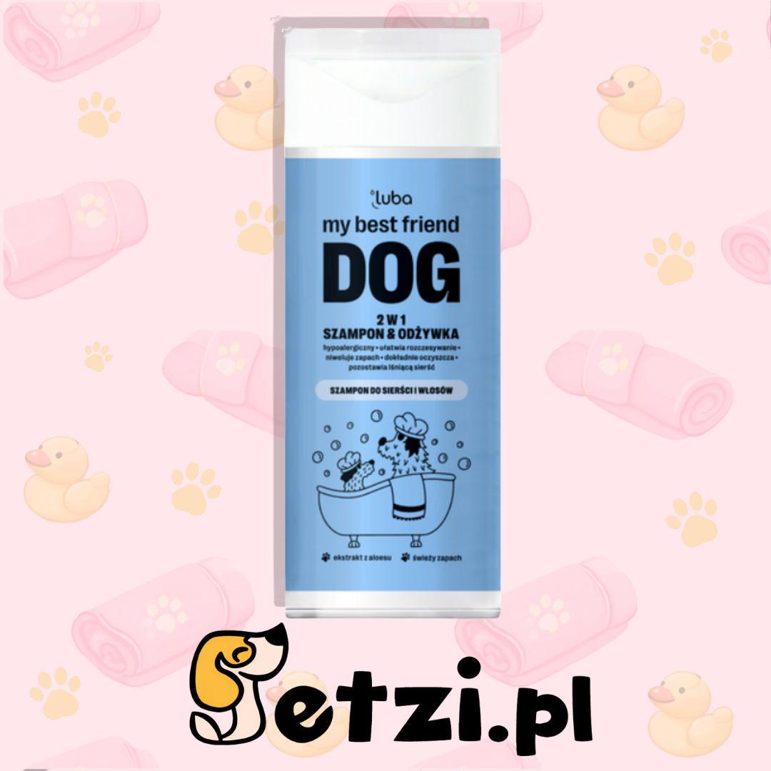 LUBA MY BEST FRIEND DOG SZAMPON I ODŻYWKA 2W1 DLA PSÓW 200ML