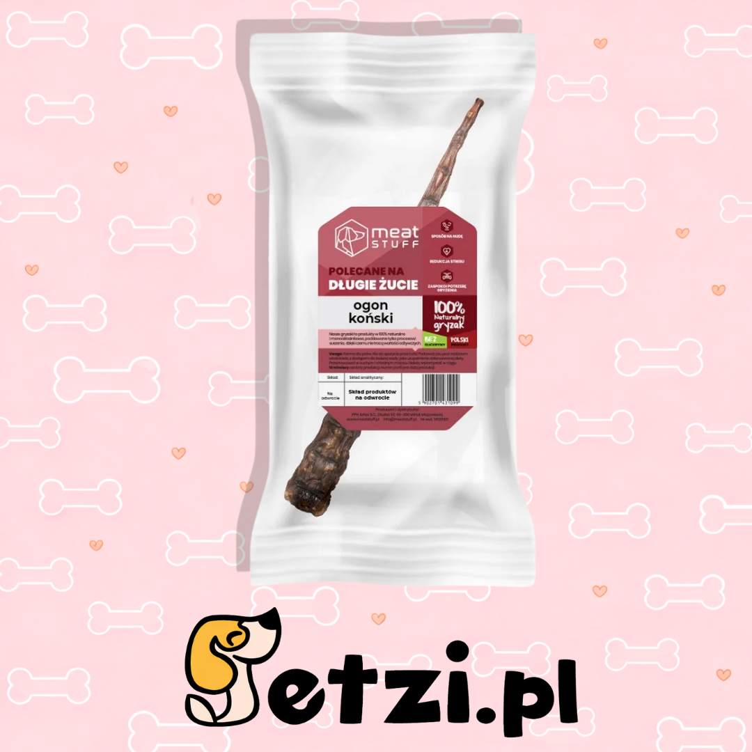 MEATSTUFF GRYZAK DLA PSA OGON KOŃSKI Z MIĘSEM 1 SZT.