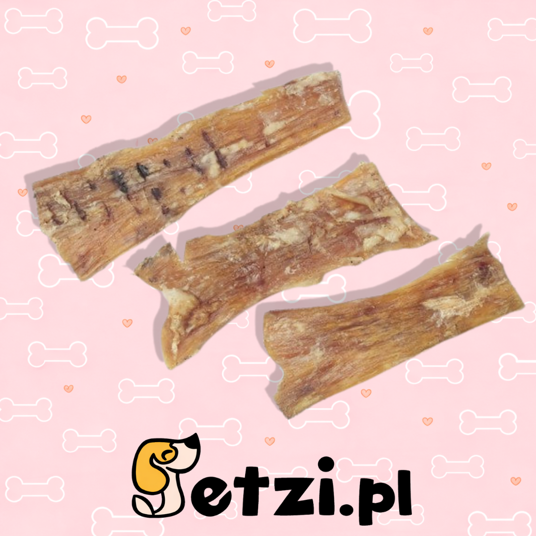 MEATSTUFF GRYZAK DLA PSA ŚCIĘGNA WOŁOWE 500G