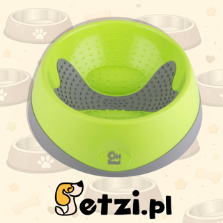 OH BOWL MISKA DLA PSA DBAJĄCA O HIGIENĘ JAMY USTNEJ ZIELONA ROZMIAR S