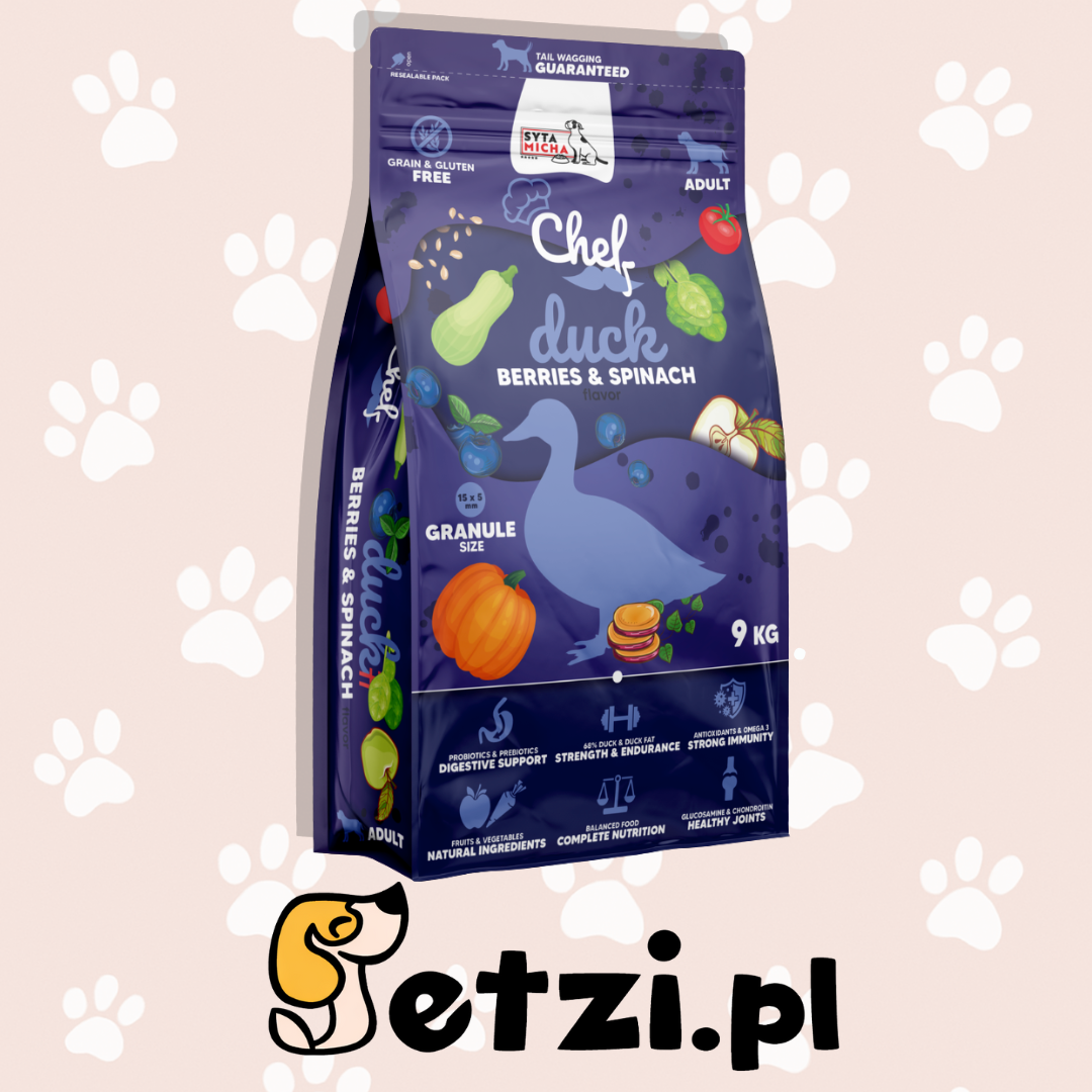 PAKA ZWIERZAKA KARMA SUCHA CHEF KACZKA 9KG