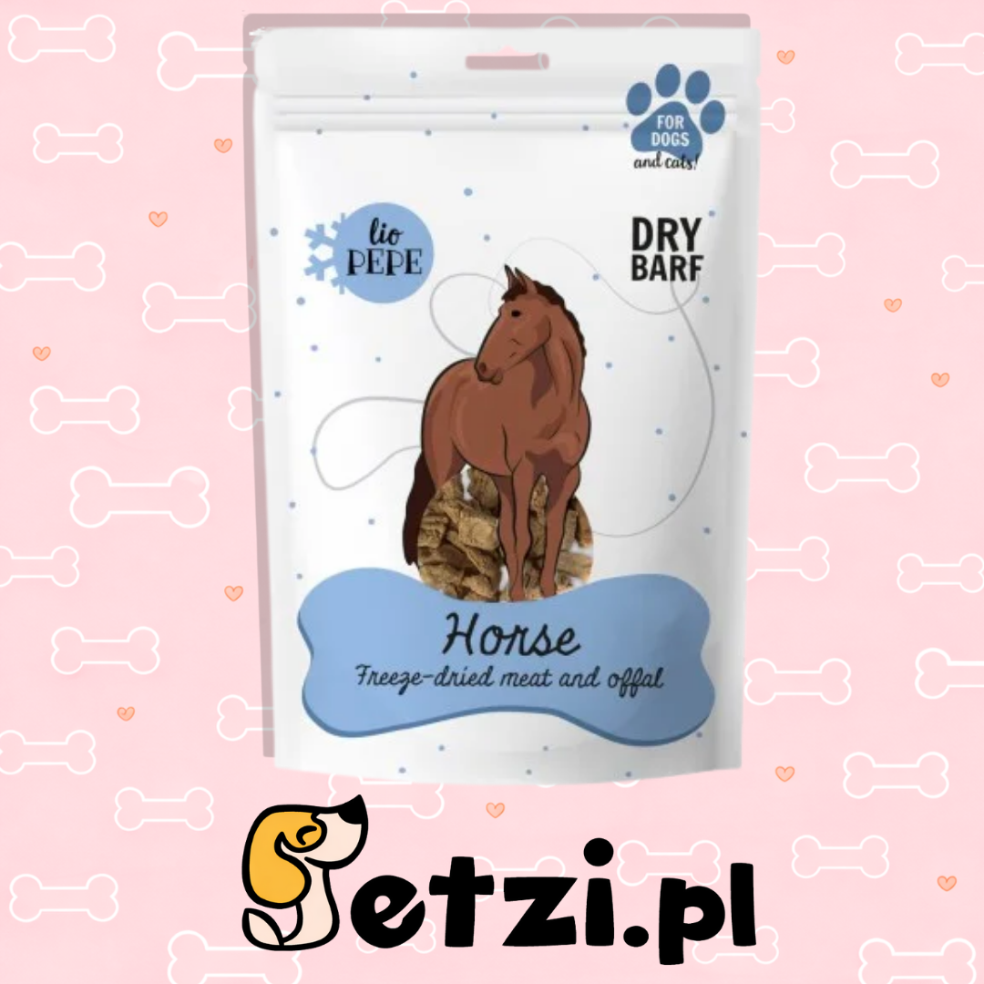 PAKA ZWIERZAKA PEPE PRZYSMAKI DLA PSA LIO KONINA (WĄTRÓBKA) 60G