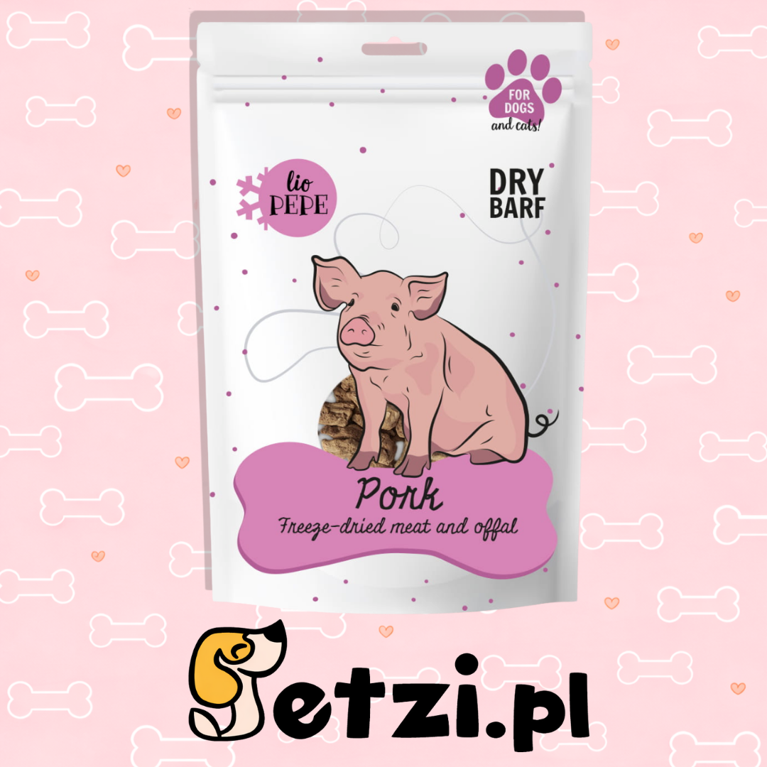 PAKA ZWIERZAKA PEPE PRZYSMAKI DLA PSA LIO WIEPRZOWINA (SERCA) 60G