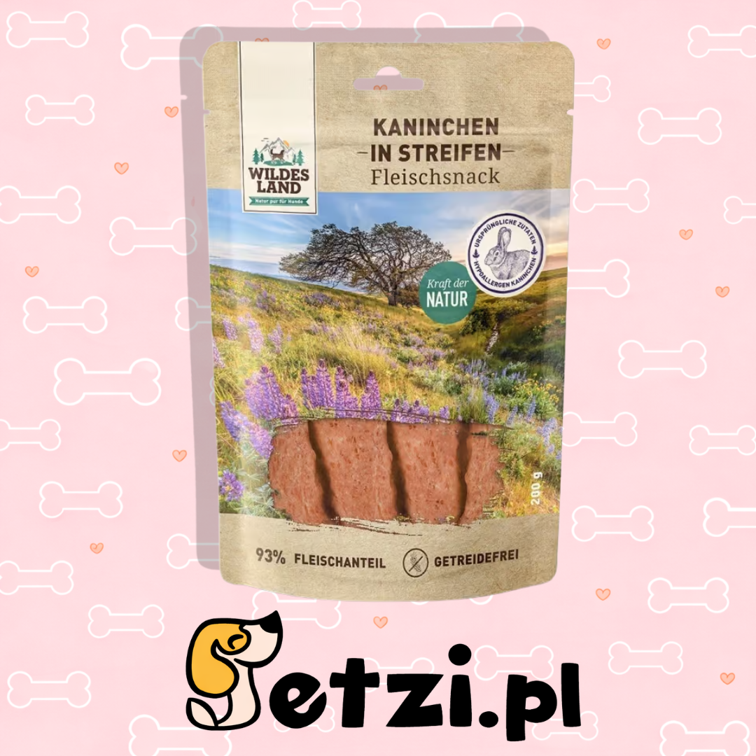 WILDES LAND DOG KANINCHEN IN STREIFEN 70G