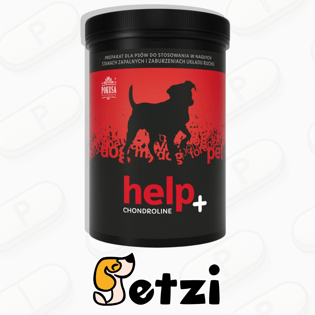 POKUSA CHONDROLINE HELP 350G - PREPARAT NA STAWY DLA PSÓW