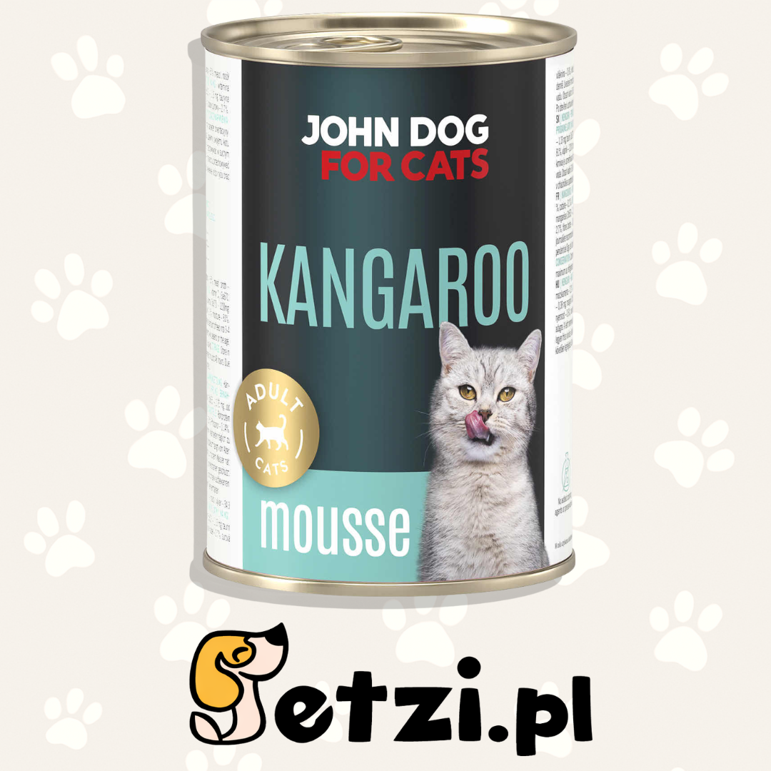 JOHN DOG MOKRA KARMA KOT MUS KANGUR 400G