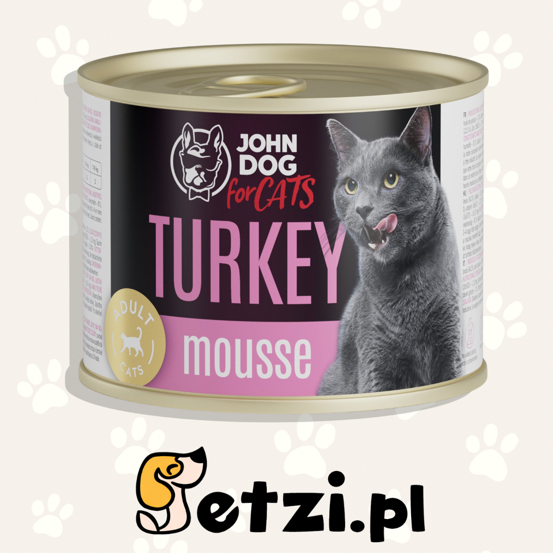 JOHN DOG MOKRA KARMA KOT MUS INDYK 200 G