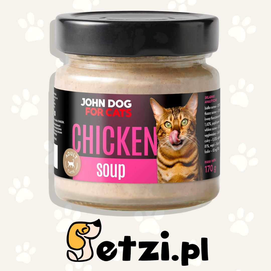JOHN DOG MOKRA KARMA KOT MONO ZUPA KURCZAK 170G