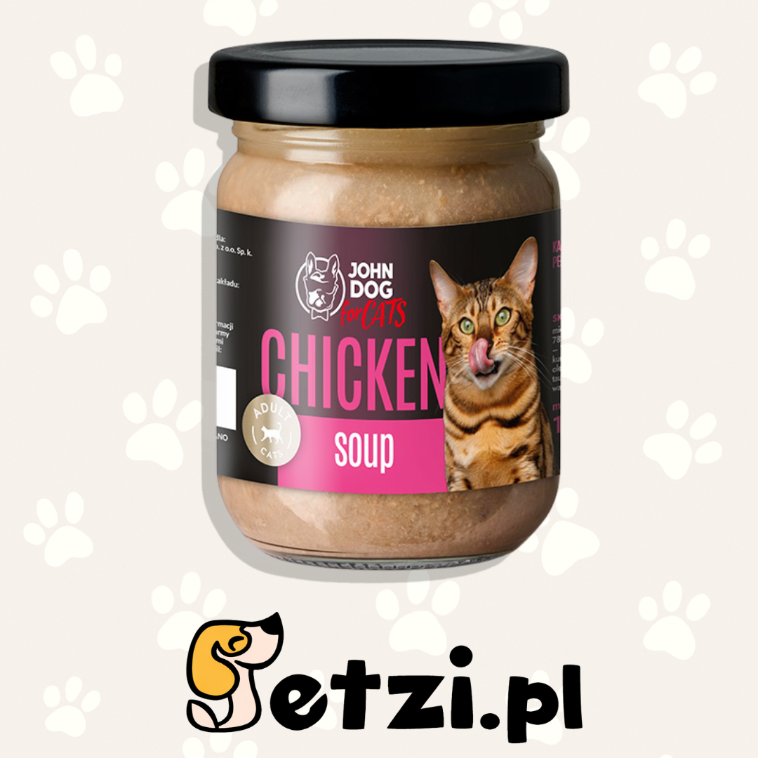 JOHN DOG MOKRA KARMA KOT ZUPA KURCZAK 100G