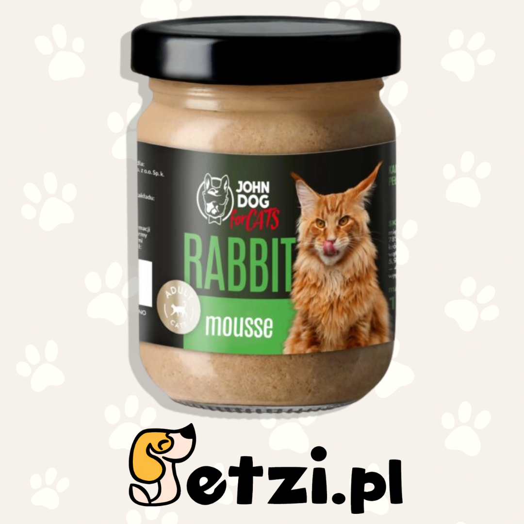 JOHN DOG MOKRA KARMA KOT KITTEN MUS KRÓLIK 100G