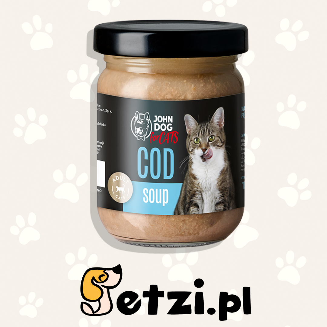JOHN DOG MOKRA KARMA KOT ZUPA DORSZ 100G