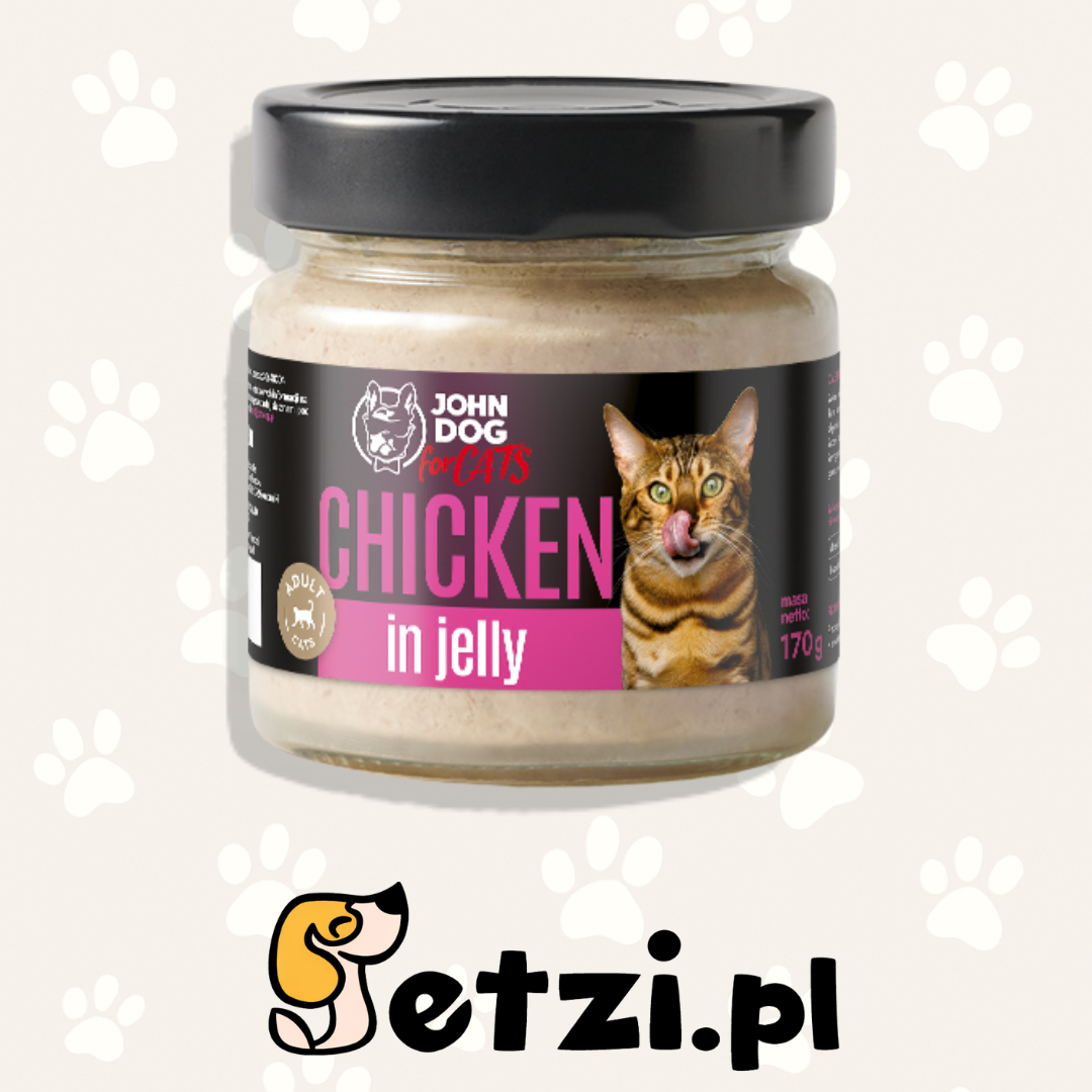 JOHN DOG MOKRA KARMA KOT GALARETKA KURCZAK 170G