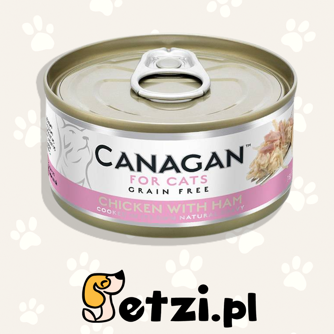 CANAGAN MOKRA KARMA KOT CHICKEN WITH HAM 75G