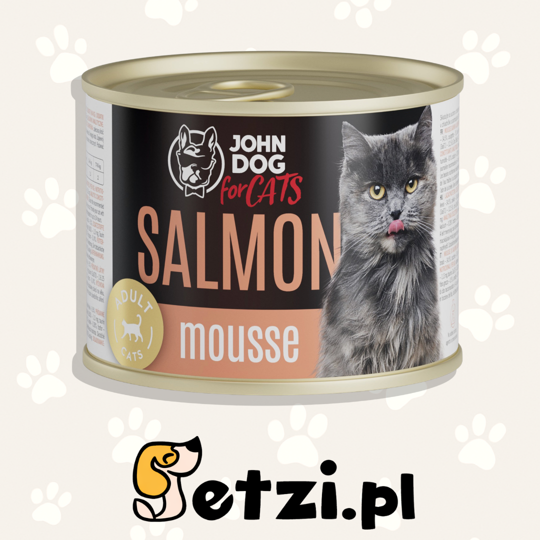 JOHN DOG MOKRA KARMA KOT MUS ŁOSOŚ 200 G