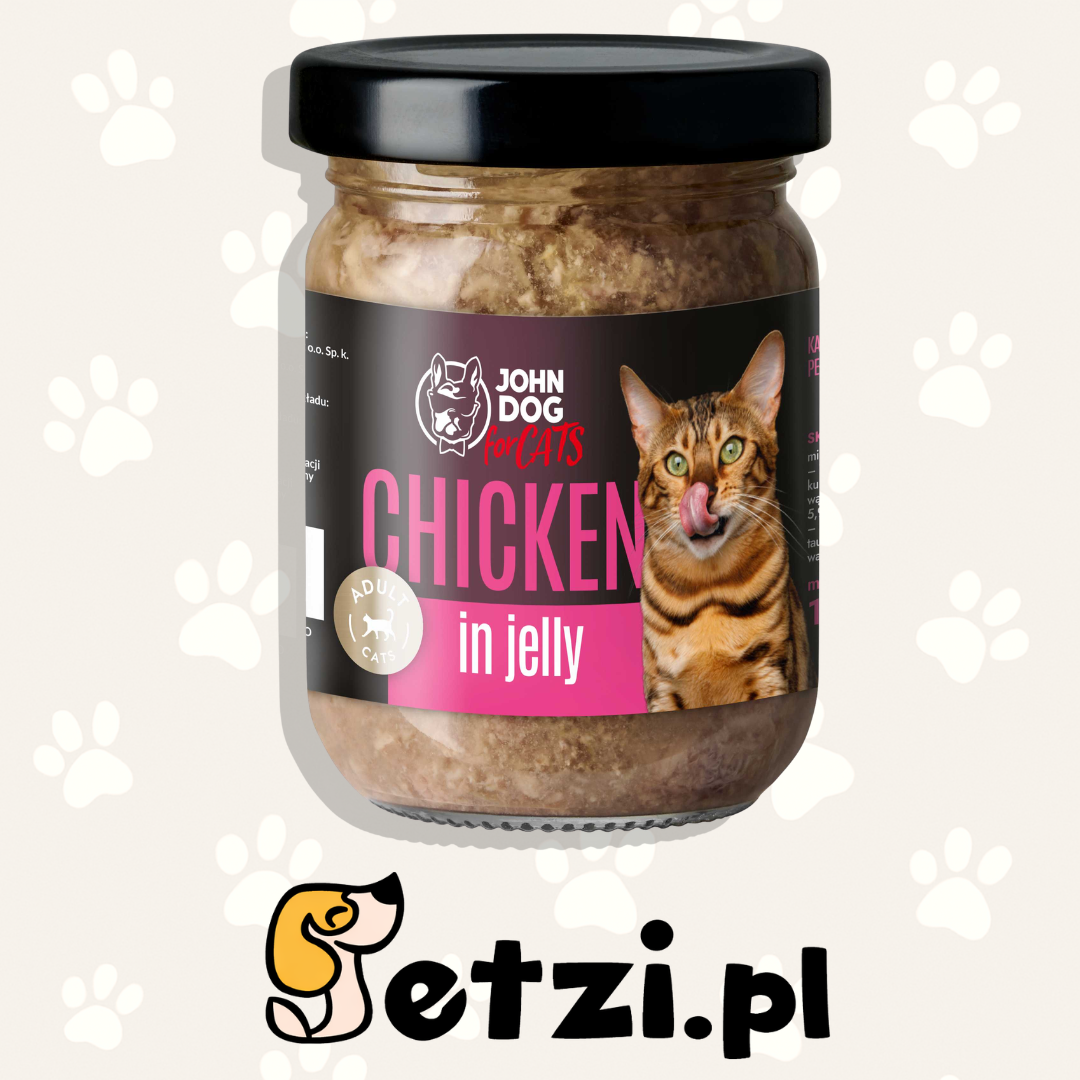 JOHN DOG MOKRA KARMA KOT GALARETKA KURCZAK 100G