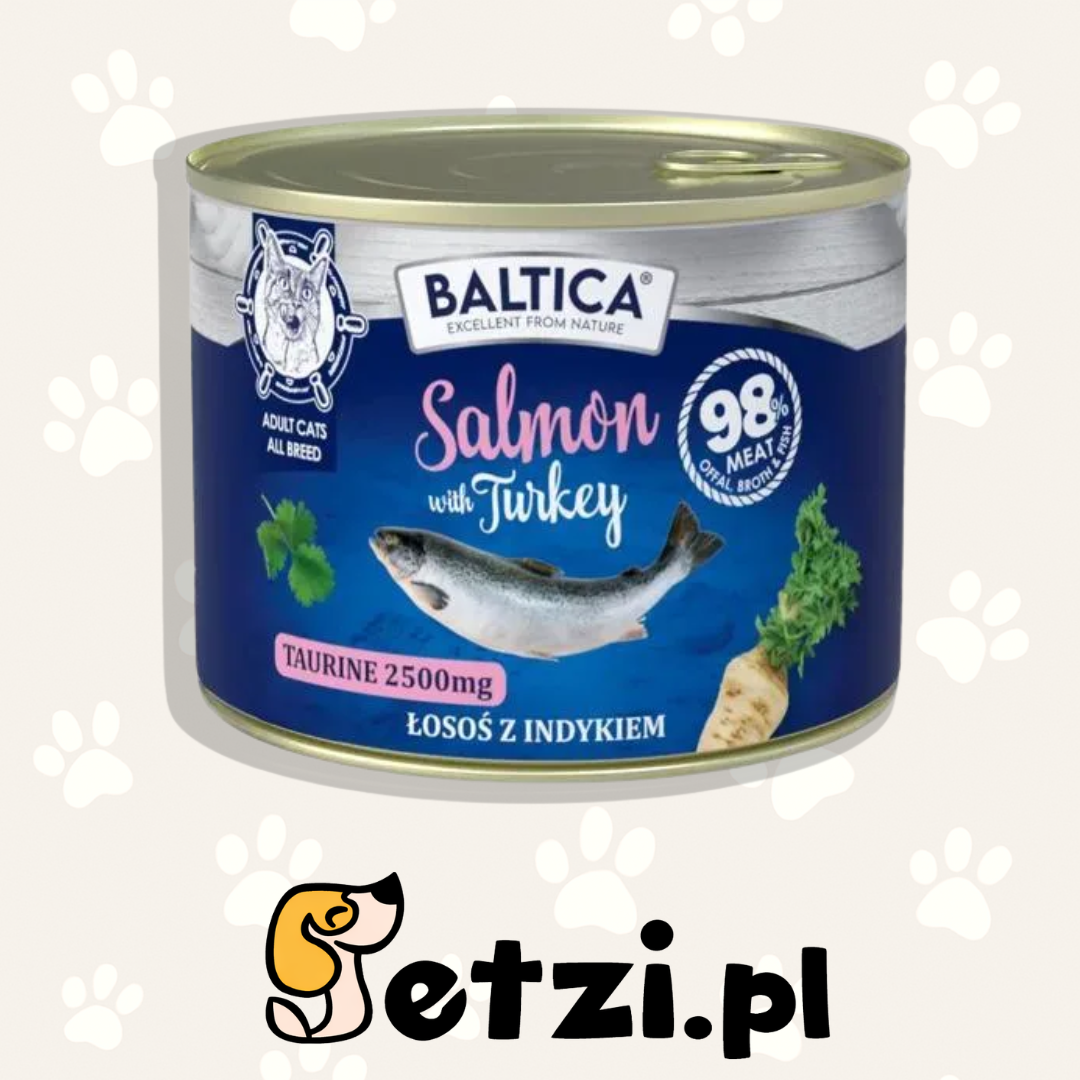 BALTICA EX KARMA MOKRA KOT SALMON WITH TURKEY 185G