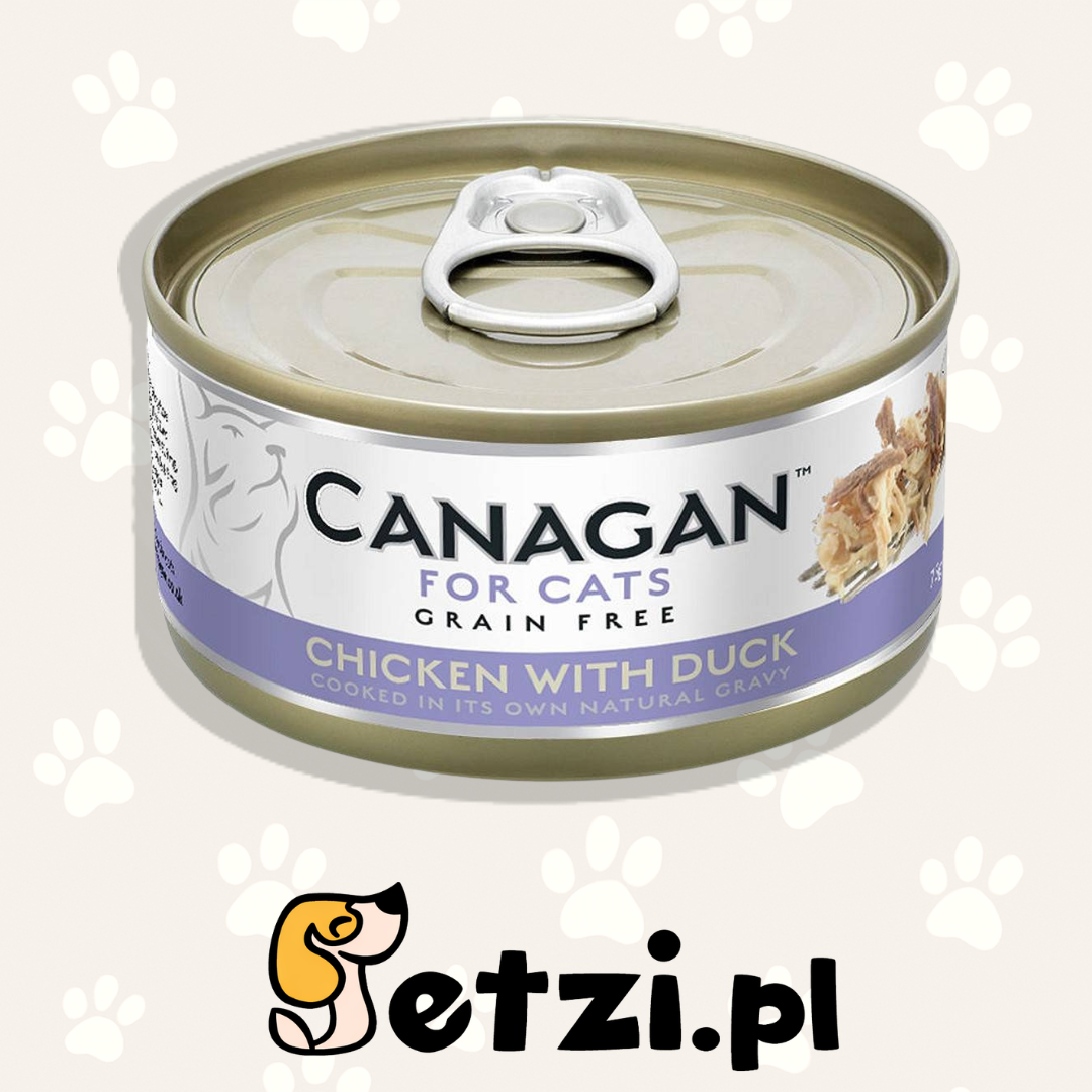 CANAGAN MOKRA KARMA KOT CHICKEN WITH DUCK 75G