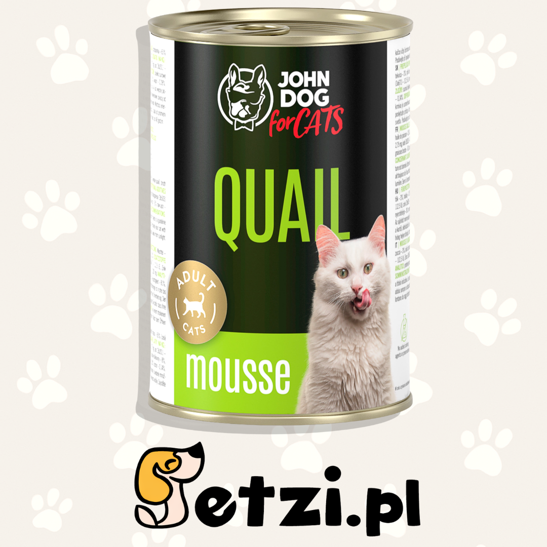 JOHN DOG MOKRA KARMA KOT MUS PRZEPIÓRKA 400 G