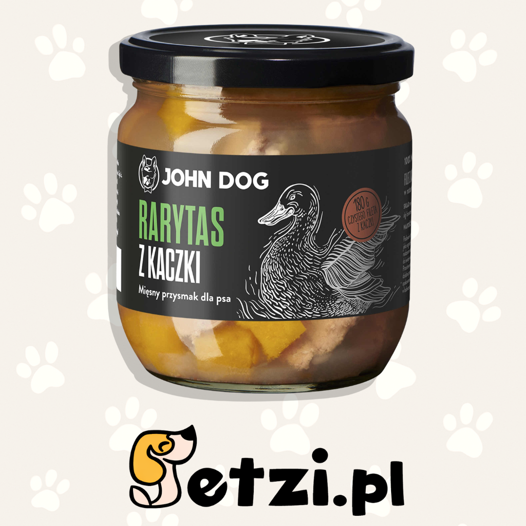 JOHN DOG RARYTAS PREMIUM DLA PSA Z KACZKI