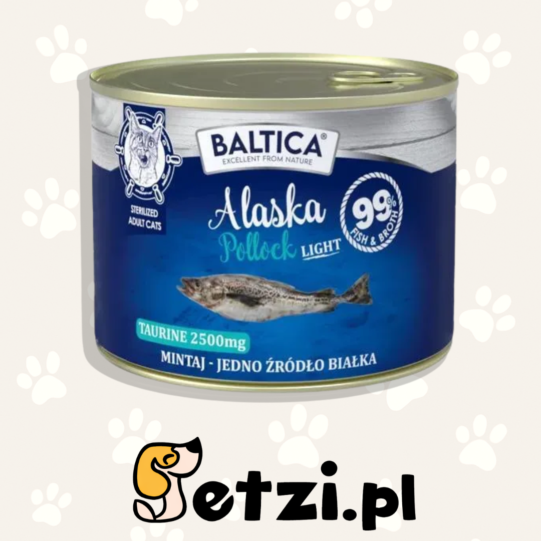 BALTICA EX KARMA MOKRA KOT ALASKA POLLOCK LIGHT 185G
