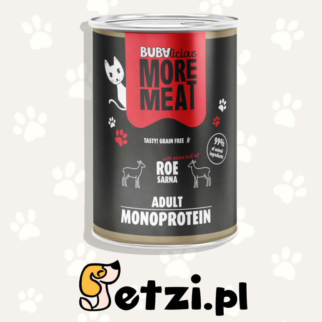 BUBA BUBALICIOUS MONO MOKRA KARMA KOT SARNA 400G