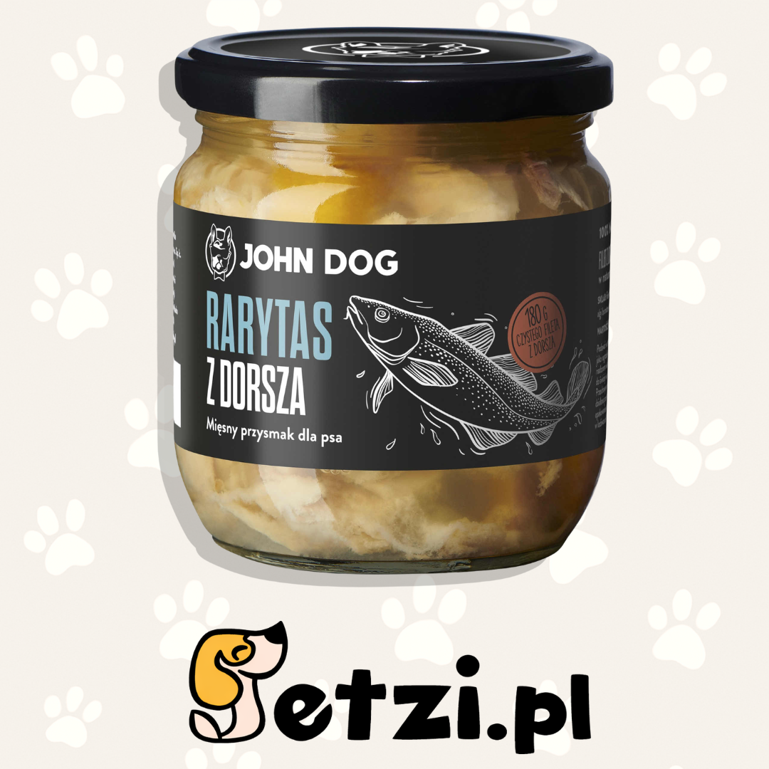 JOHN DOG RARYTAS PREMIUM DLA PSA Z DORSZA