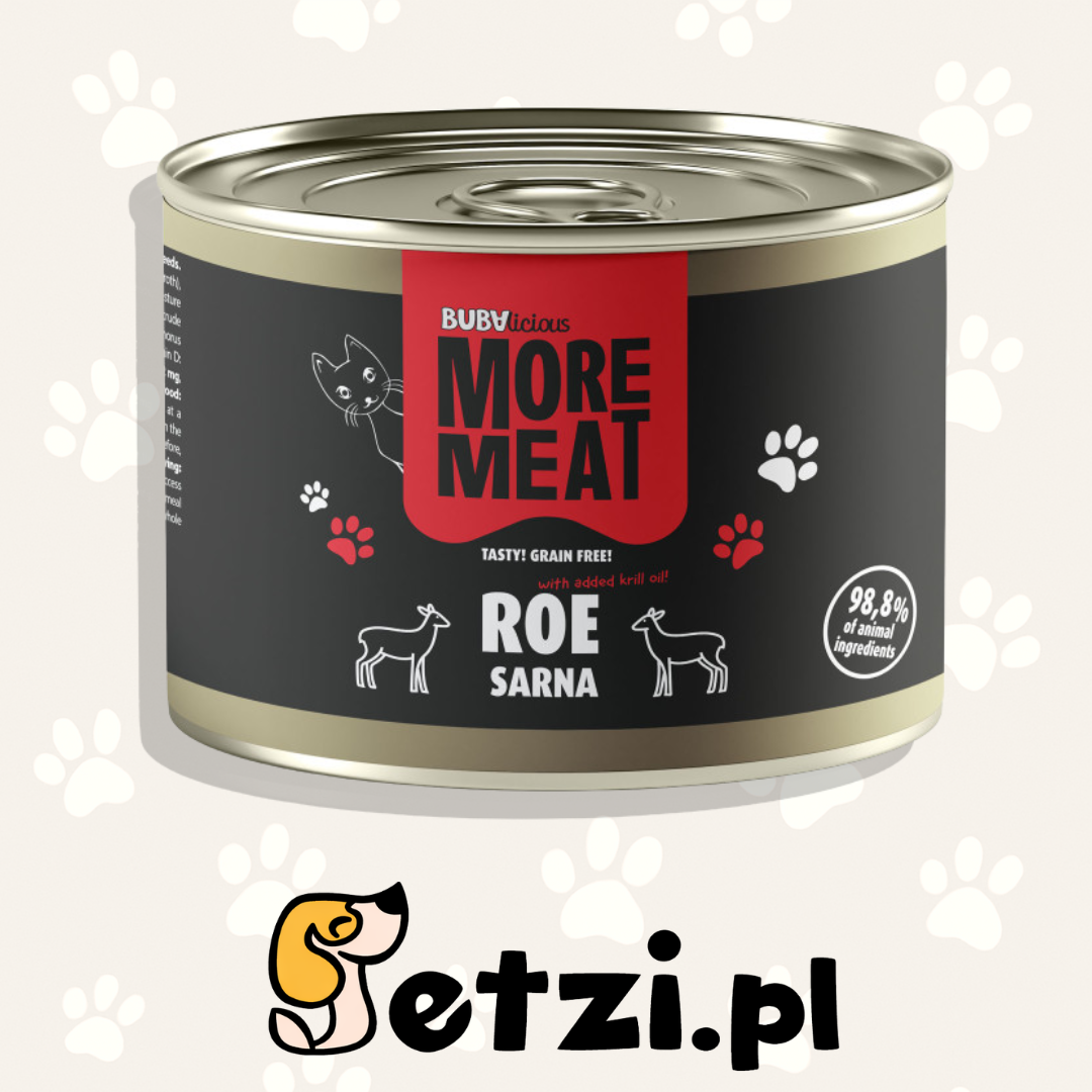 BUBA BUBALICIOUS MONO MOKRA KARMA KOT SARNA 185G
