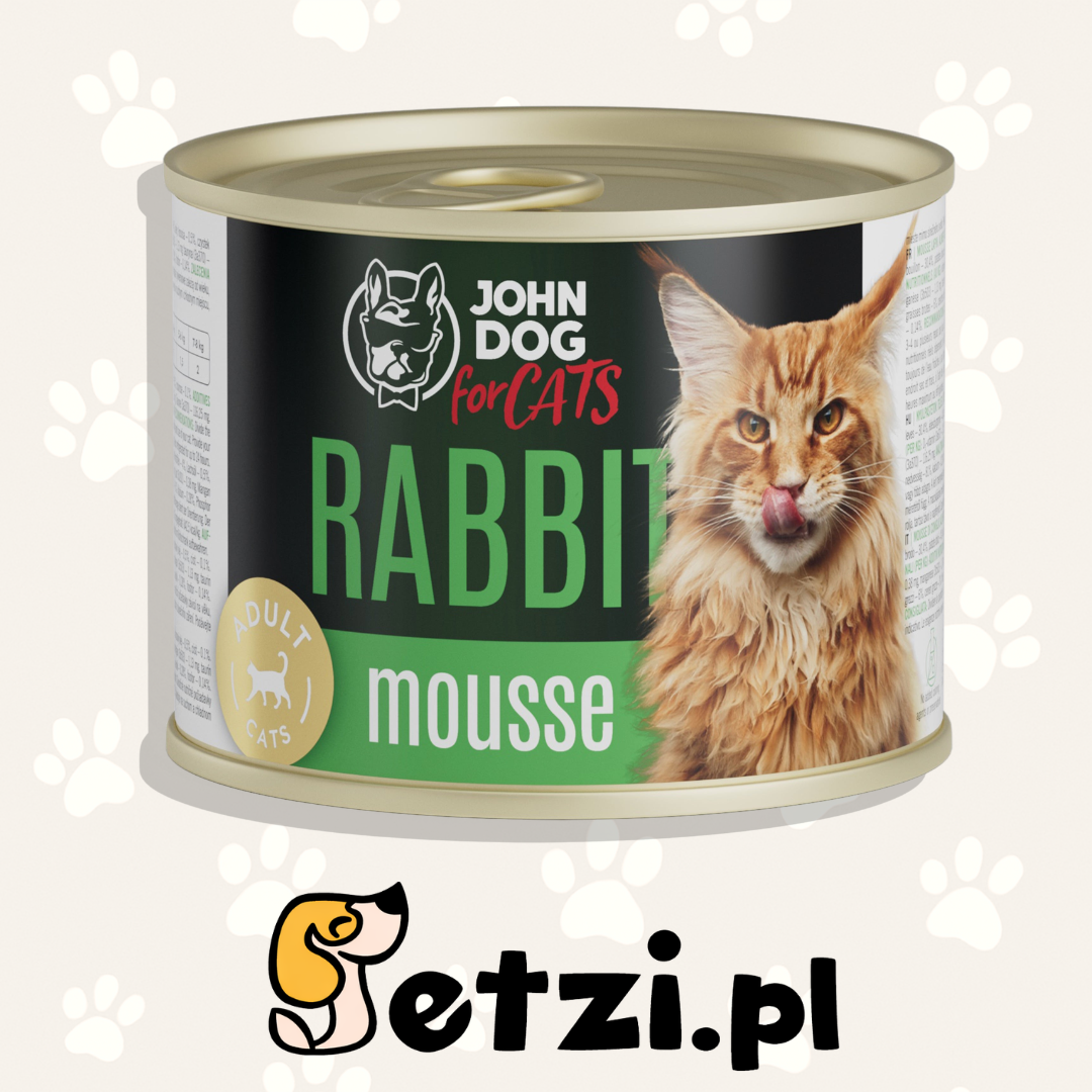 JOHN DOG MOKRA KARMA KOT MUS KRÓLIK 200 G