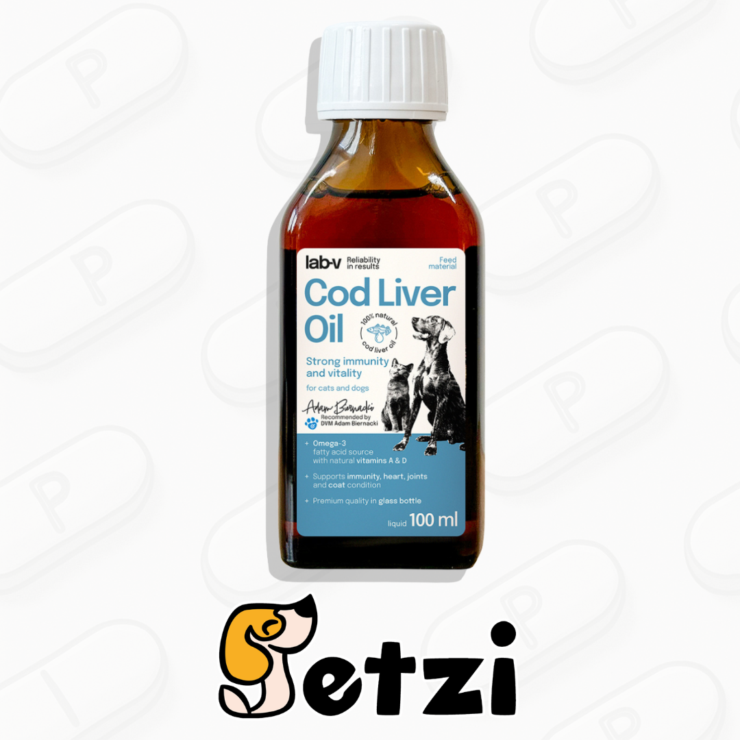 LAB V COD LIVER OIL - OLEJ 100ML