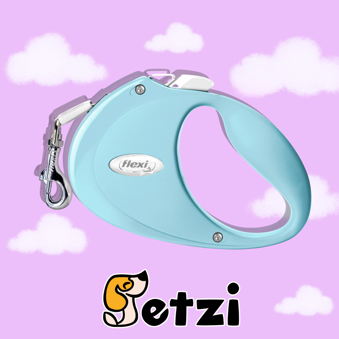 FLEXI PUPPY SMYCZ AUTOMATYCZNA 2 M JASNONIEBIESKA