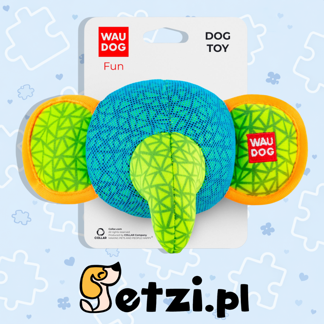WAUDOG FUN SŁOŃ PLUSZOWY NIEBIESKI