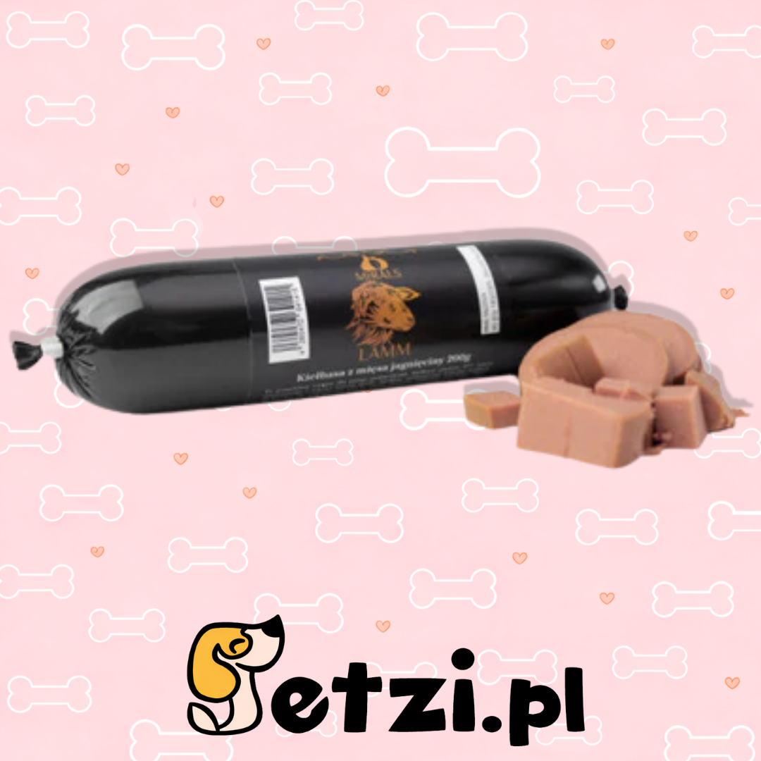 MIRALS PRZYSMAKI DLA PSA LAMM KIEŁBASA Z JAGNIĘCINY 200G