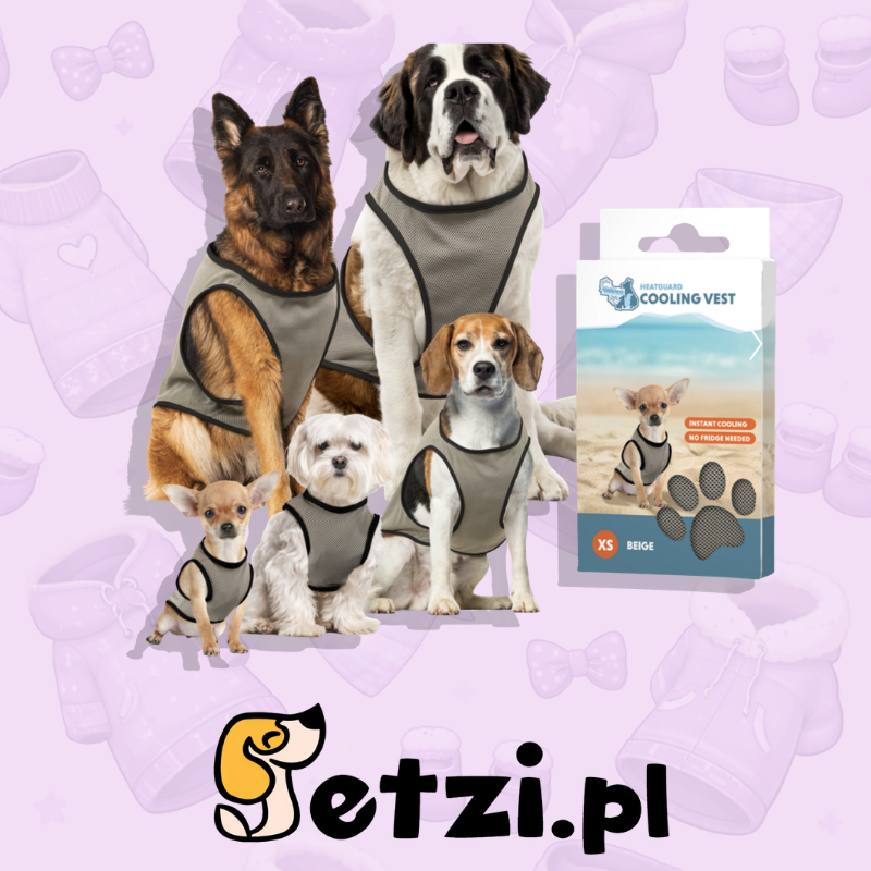 COOLPETS COOLING VEST L BACK SIZE 35 CM