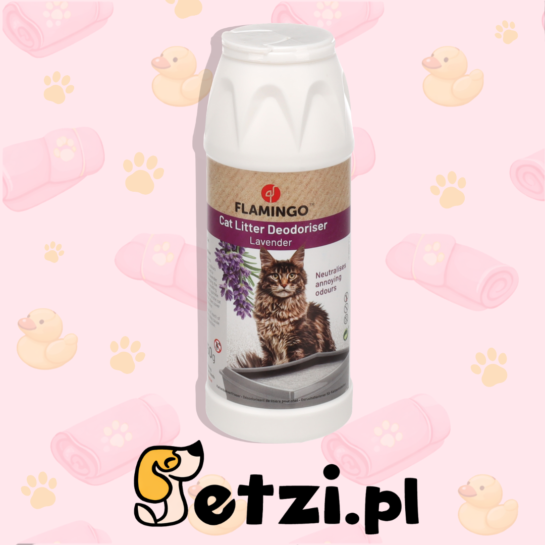 FLAMINGO CAT LITTER DEODORISER LAVENDER