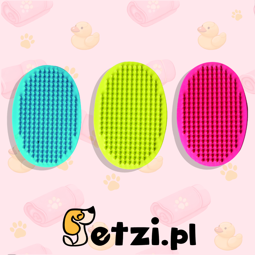 FLAMINGO RUBBER BRUSH OVAL