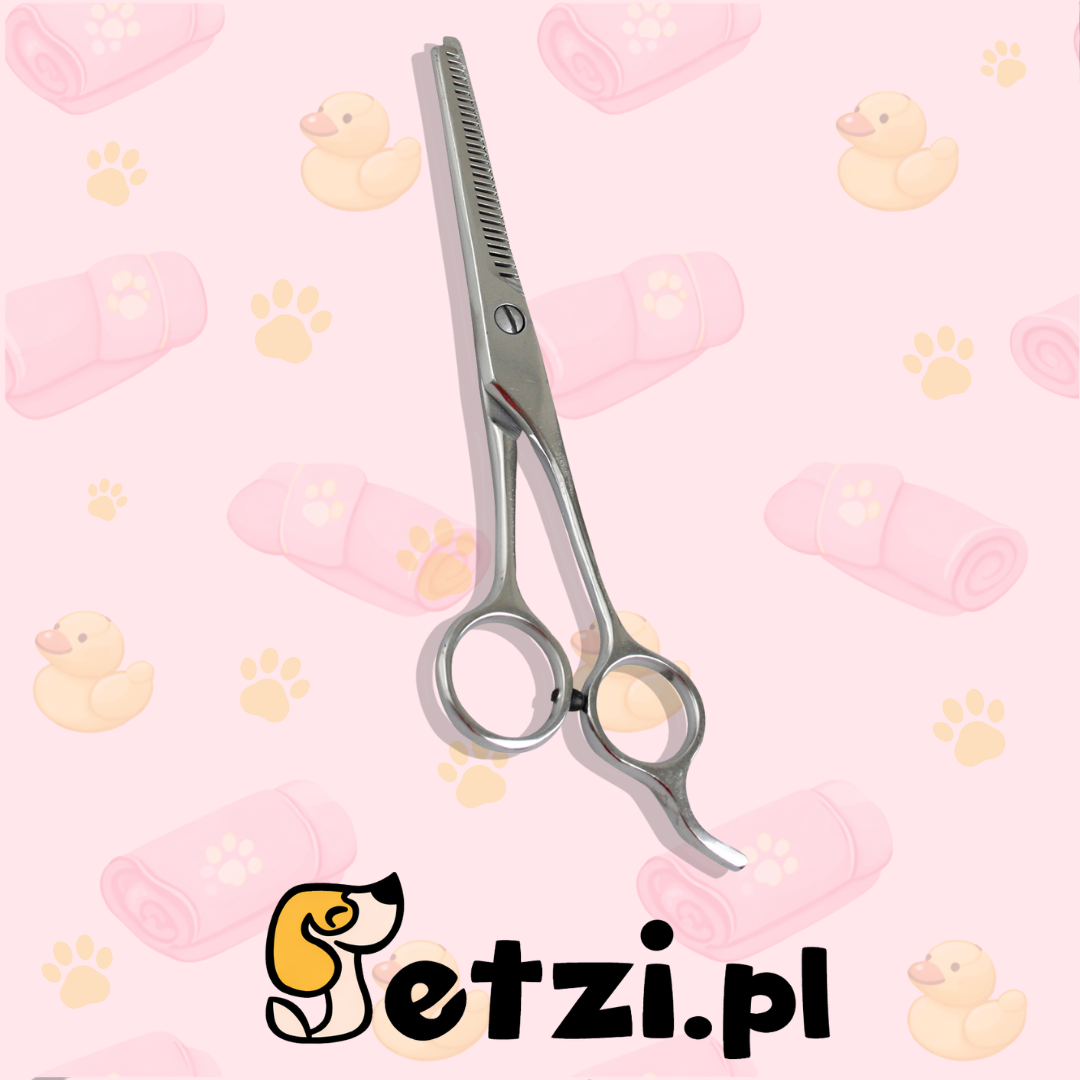 FLAMINGO THINNING SCISSORS ONE SIDE LUXE