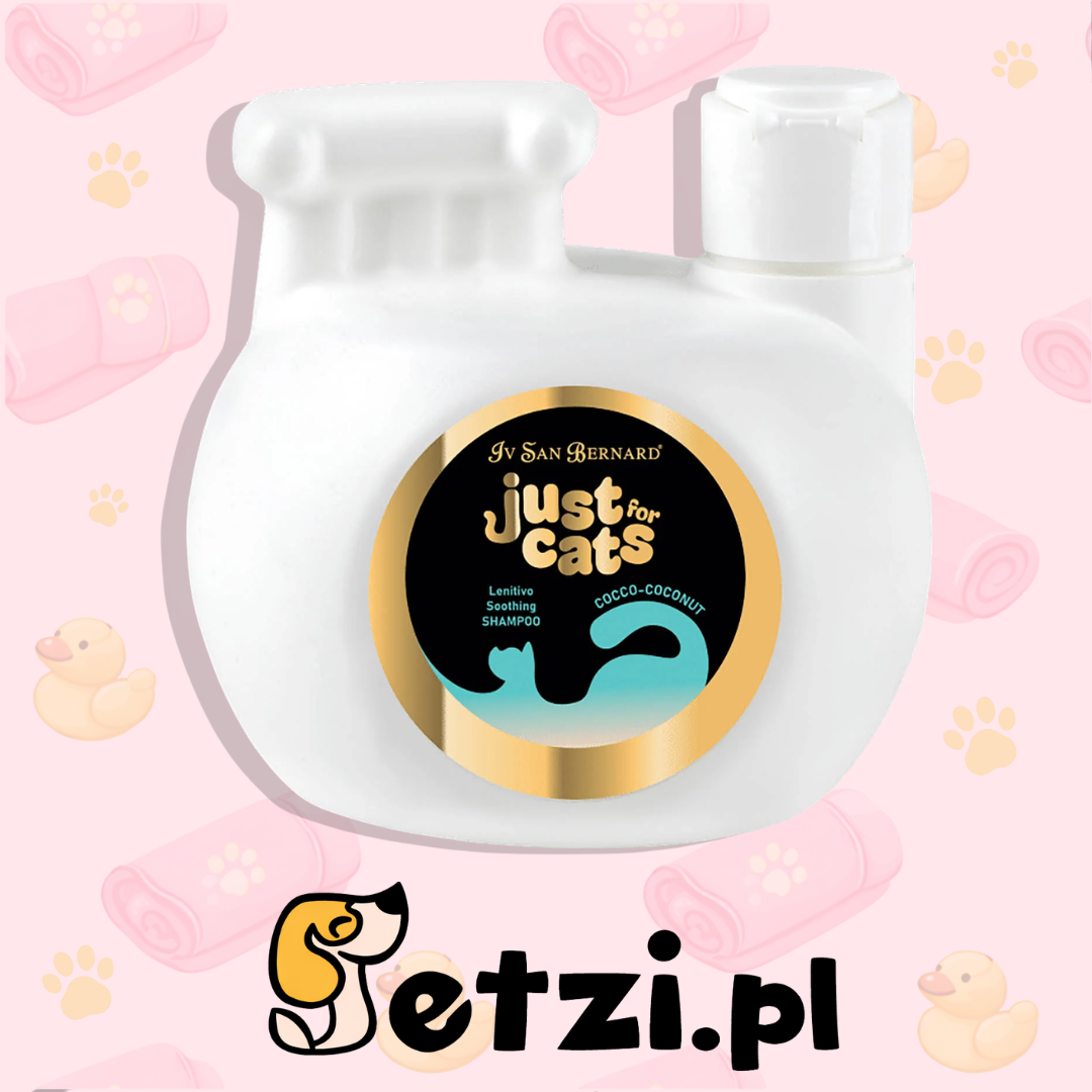 IV SAN BERNARD JUST FOR CATS COCONUT SHAMPOO 300 ML