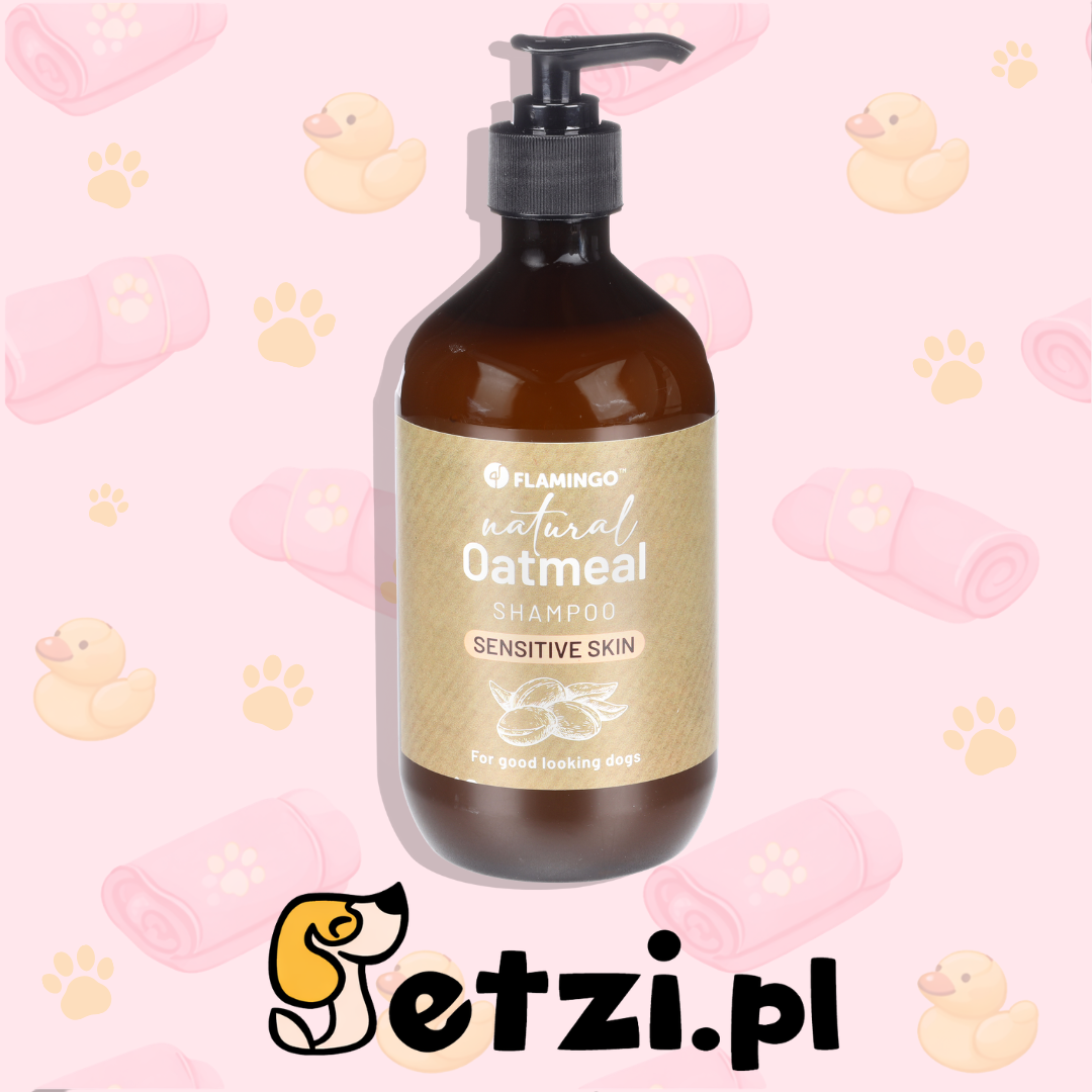 FLAMINGO SHAMPOO NATURAL OAT EXTRACT SENSITIVE SKIN 500 ML