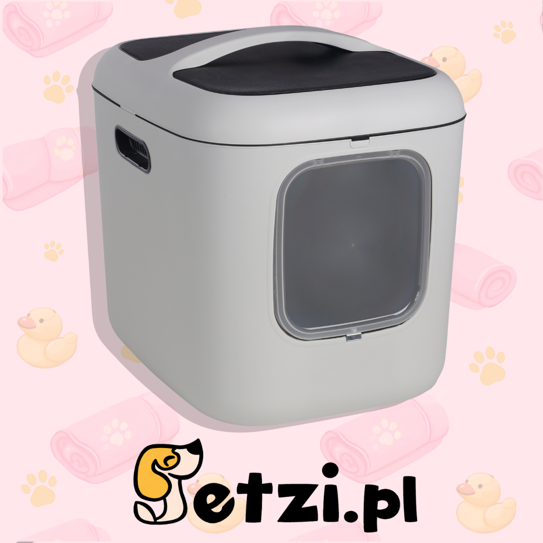 FLAMINGO CAT TOILET ROMY WHITE 61,5X 50X57,5CM