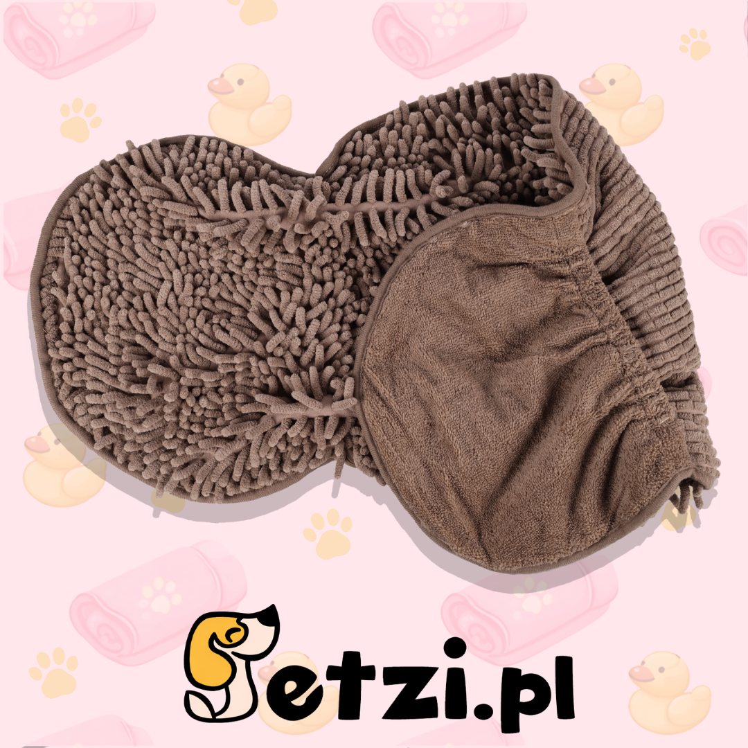 FLAMINGO ABSORBING TOWEL PAKKA TAUPE 80X30X2,5CM